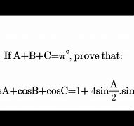 Chứng Minh Cosa Cosb Cosc 1 4Sina 2Sinb 2Sinc 2